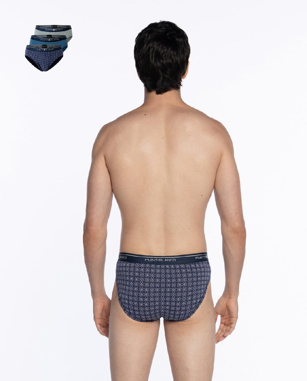 Punto Blanco Pack De 3 Slips Basix