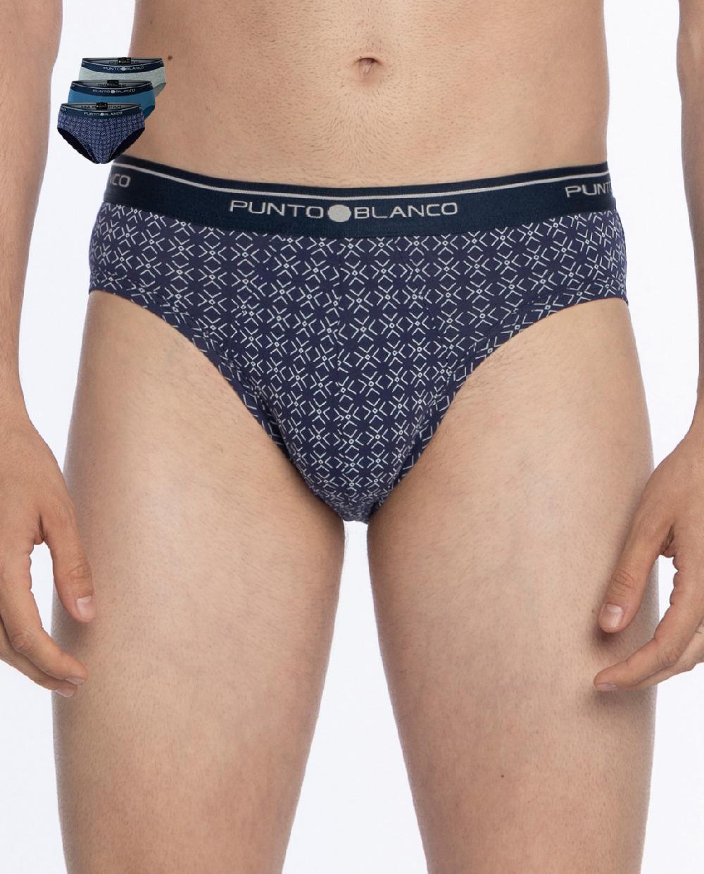 Punto Blanco Pack De 3 Slips Basix