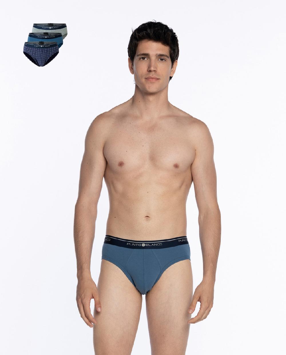 Punto Blanco Pack De 3 Slips Basix