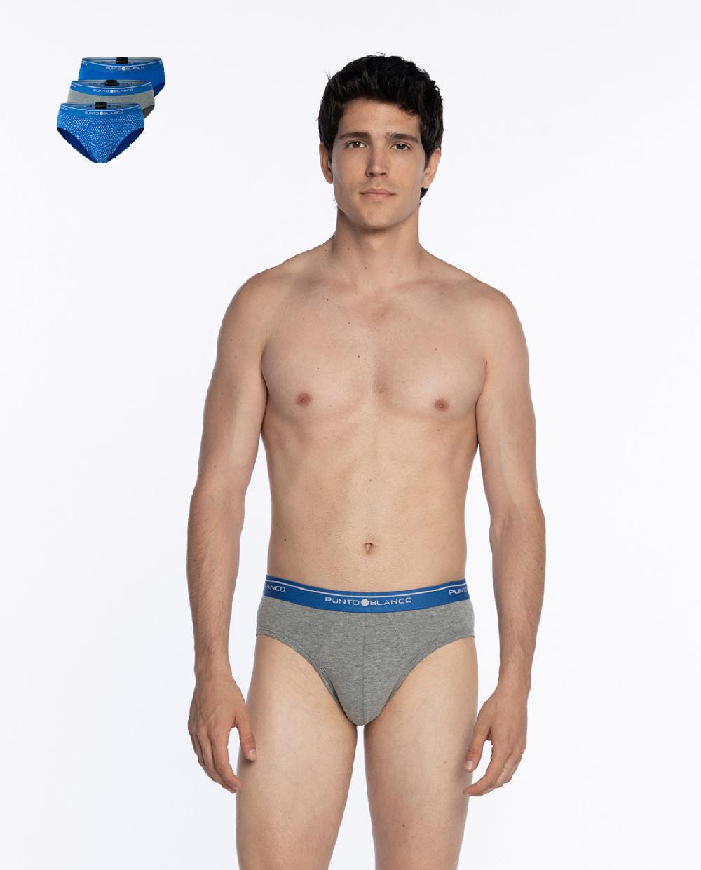 Punto Blanco Pack De 3 Slips Basix