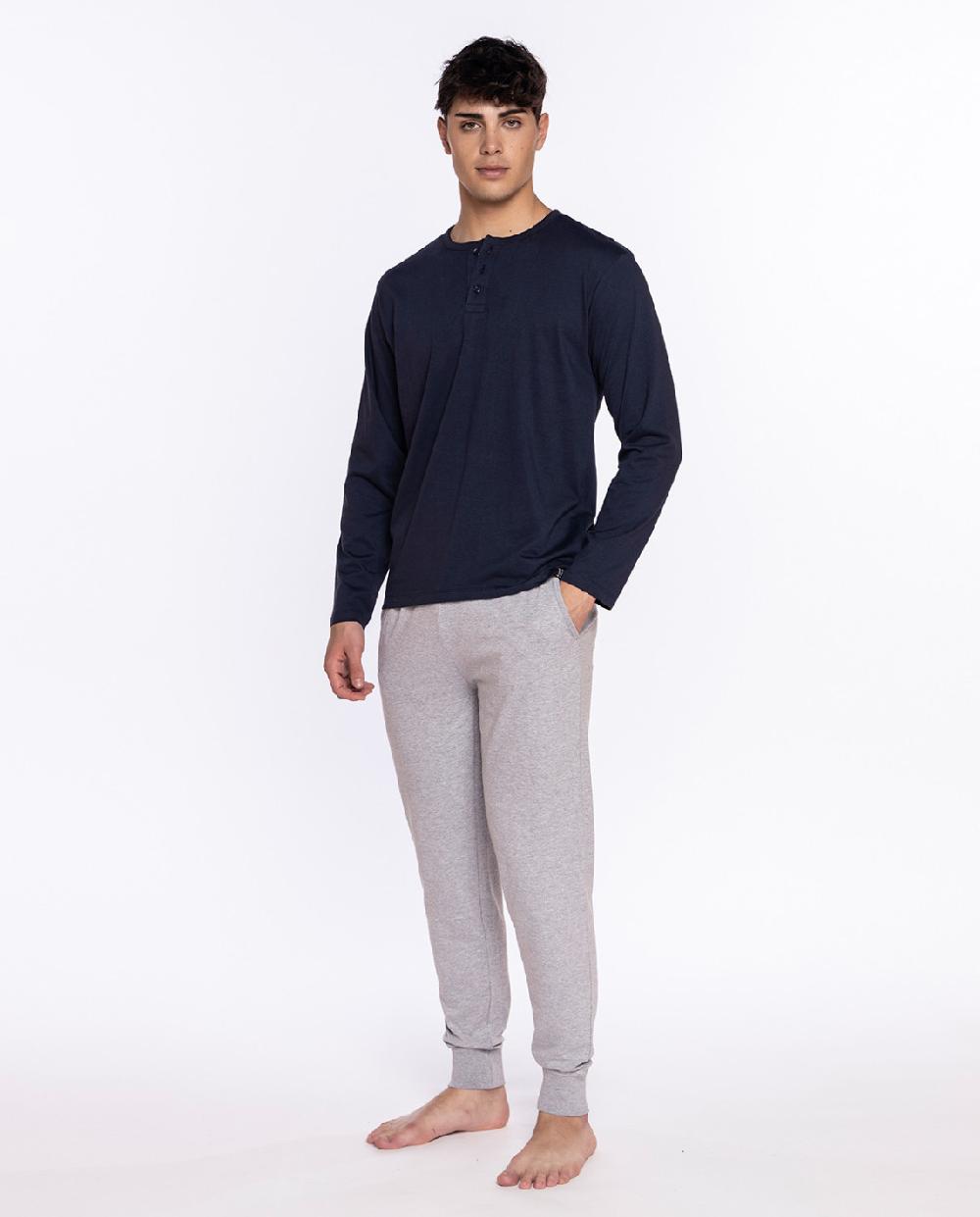 Punto Blanco Pantalón Largo Con Puño Basix