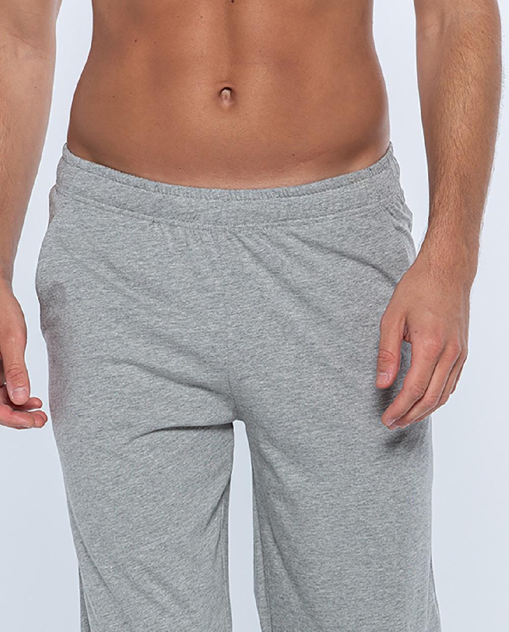 Punto Blanco Pantalón Largo De Algodón Basix