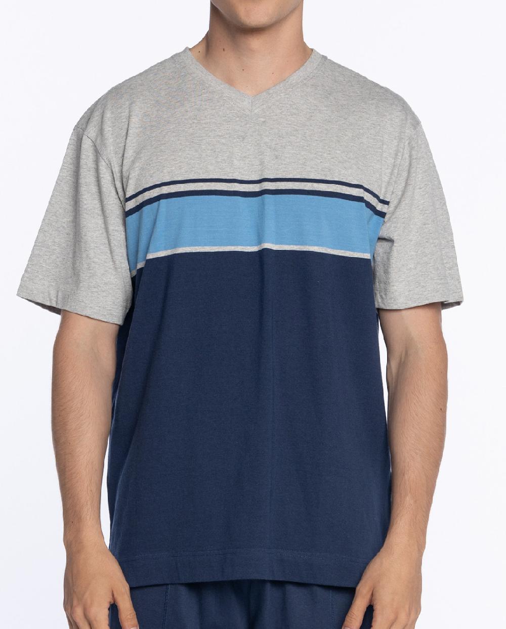 Punto Blanco Pijama Corto De Algodón Moonlight