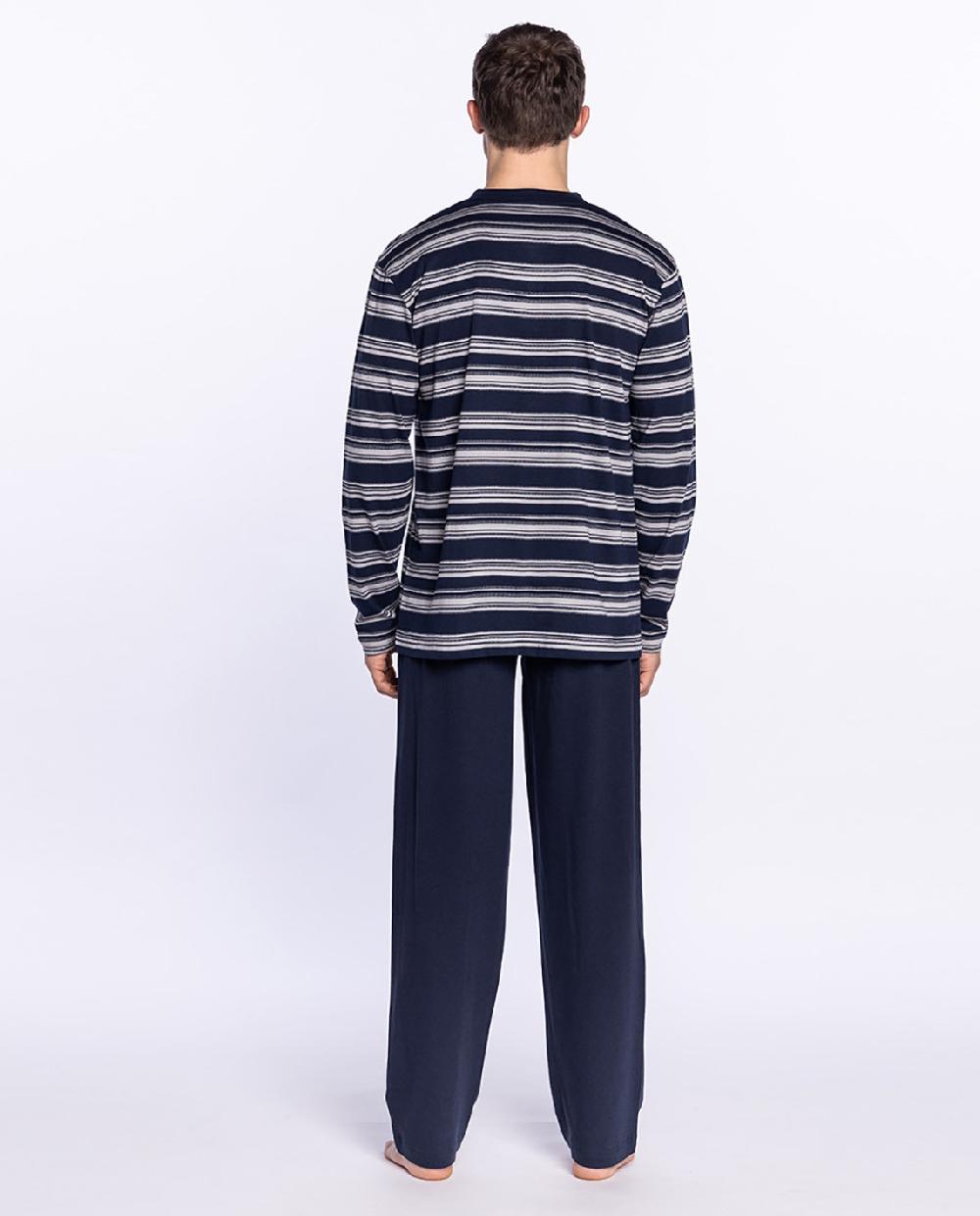 Punto Blanco Pijama Largo De Modal Y Algodón Icy