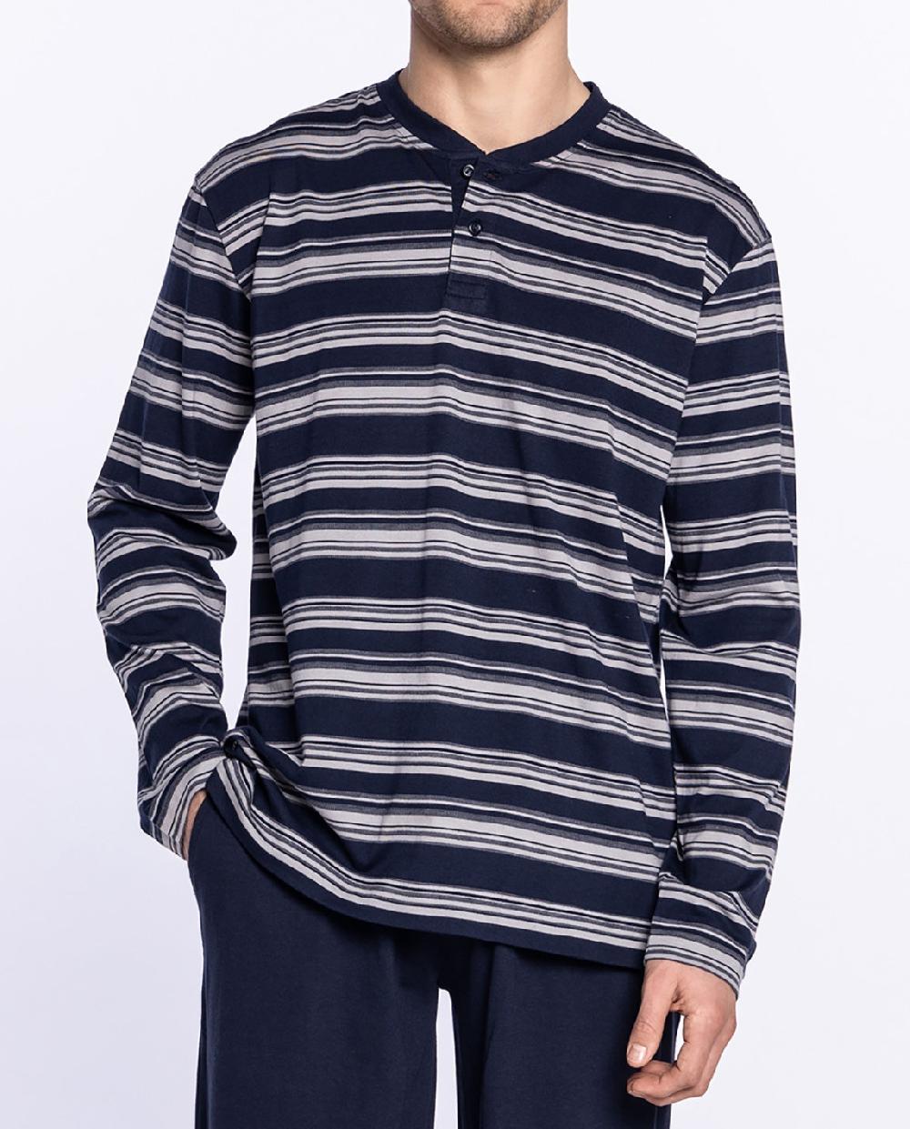 Punto Blanco Pijama Largo De Modal Y Algodón Icy