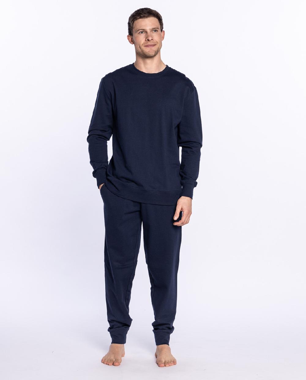 Punto Blanco Sudadera De Felpa Algodón Basix