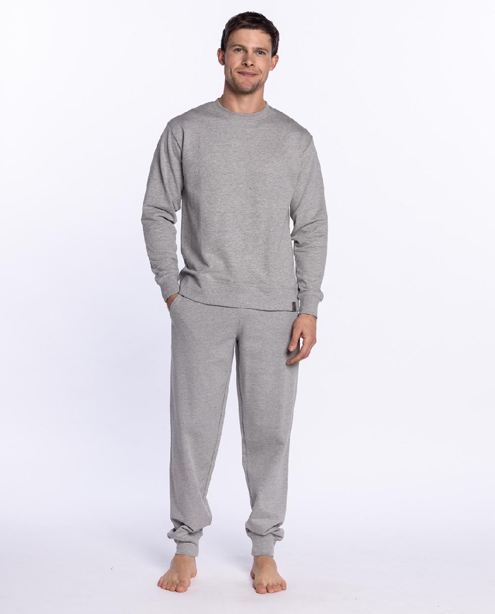 Punto Blanco Sudadera De Felpa Algodón Basix