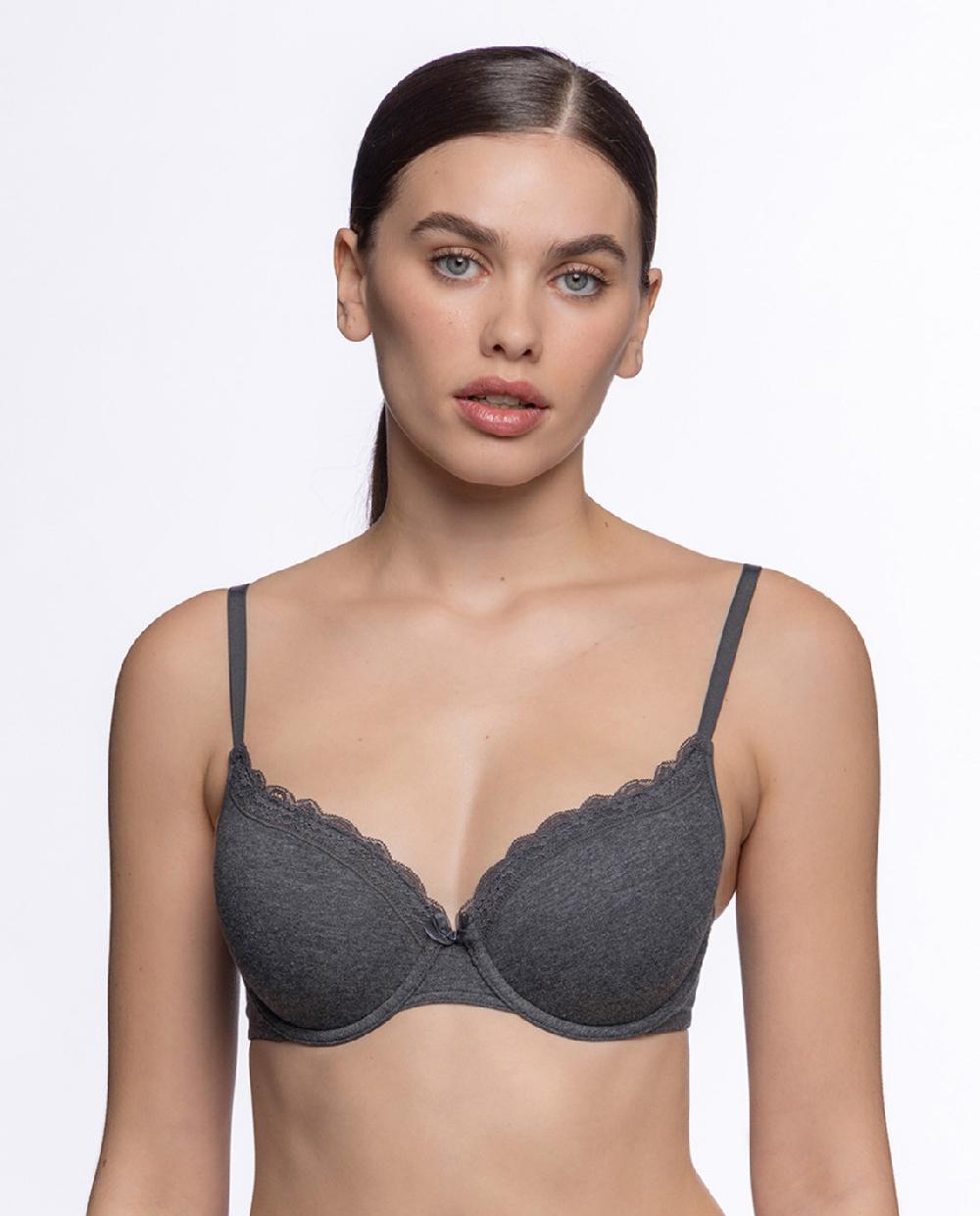 punto blanco Sujetador con relleno Urban Lace