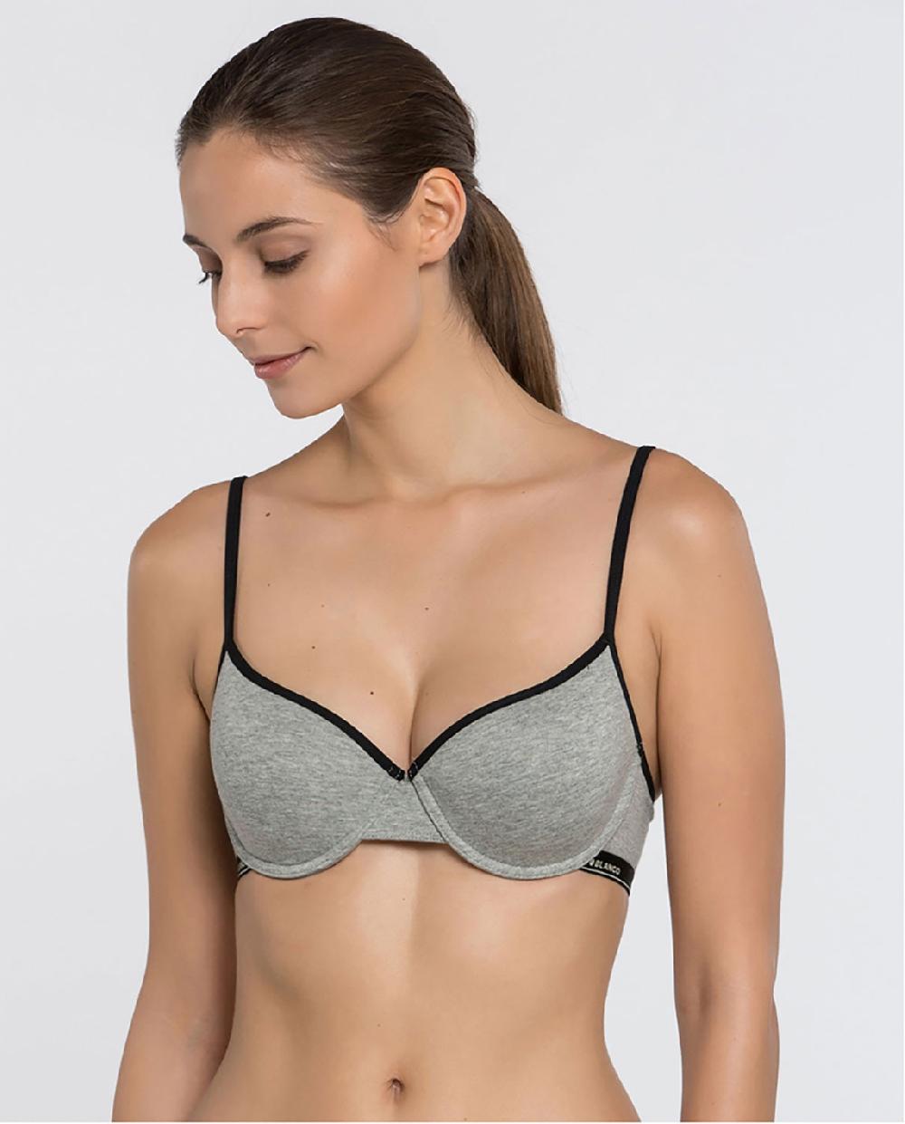 punto blanco Sujetador foam Basix