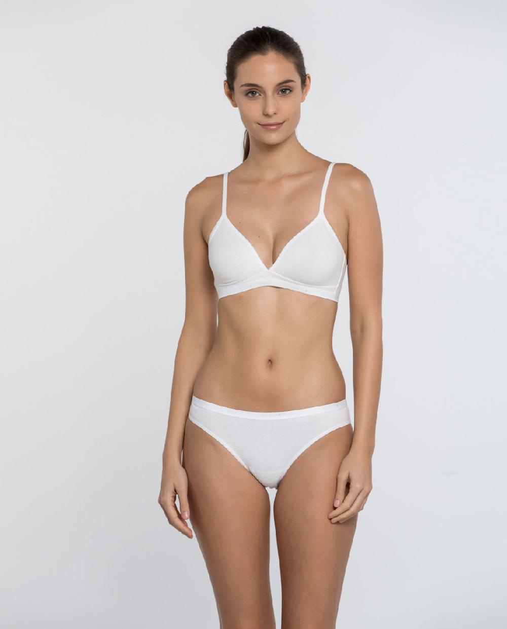 Punto Blanco Sujetador Sin Foam Basix