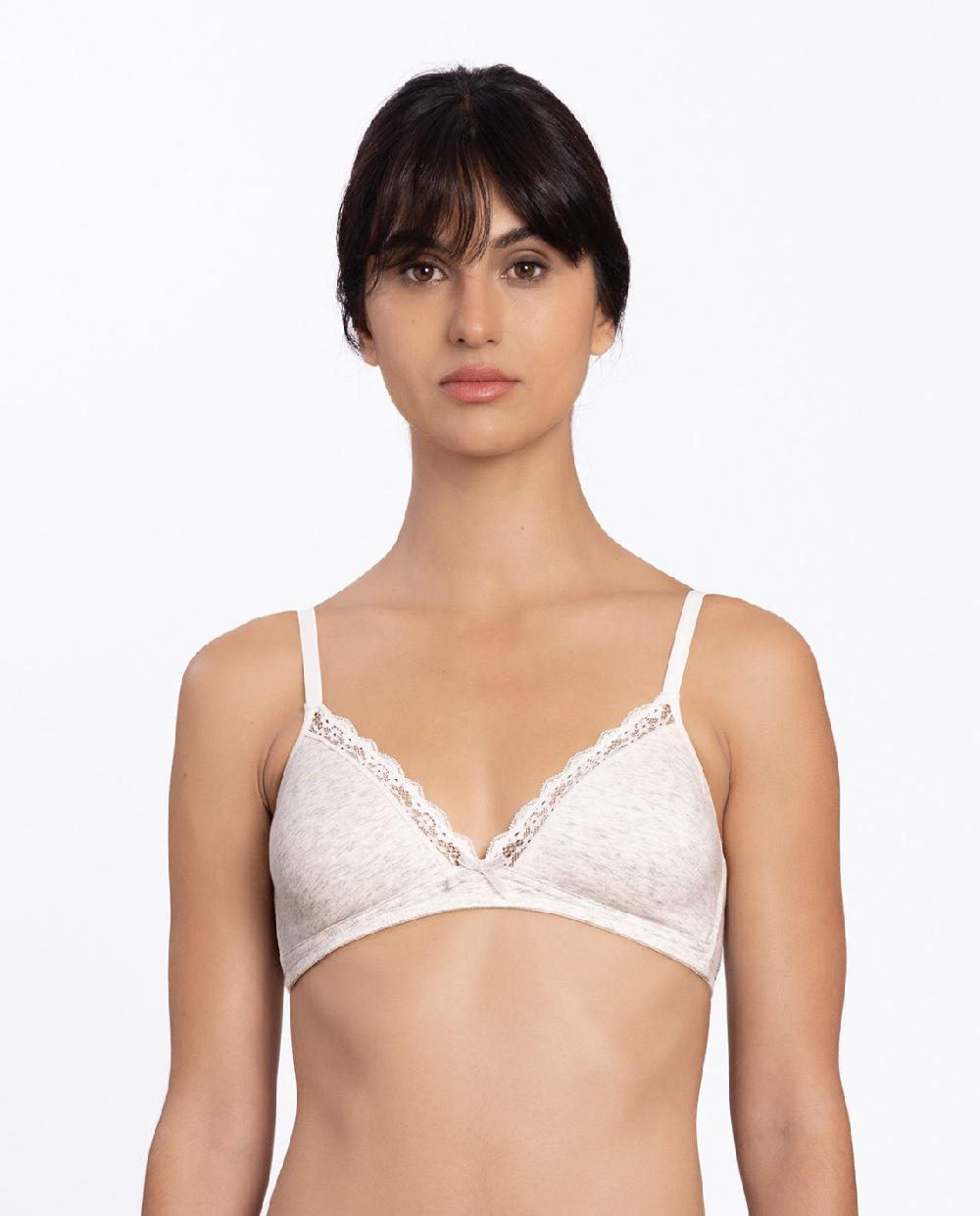 punto blanco Sujetador triangular Urban Lace