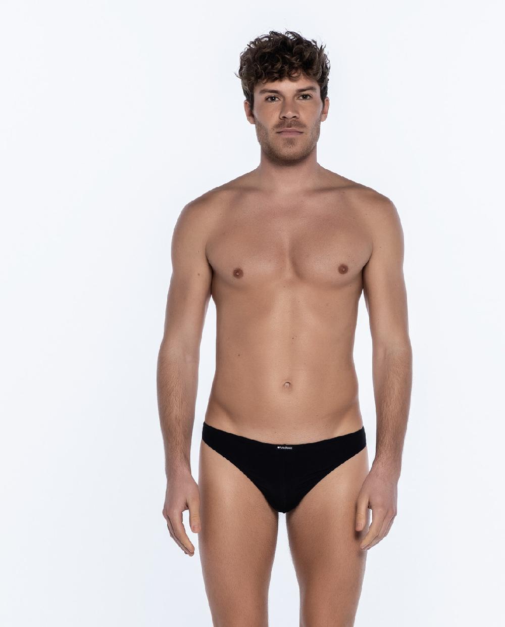 punto blanco Tanga de microfibra Zensation