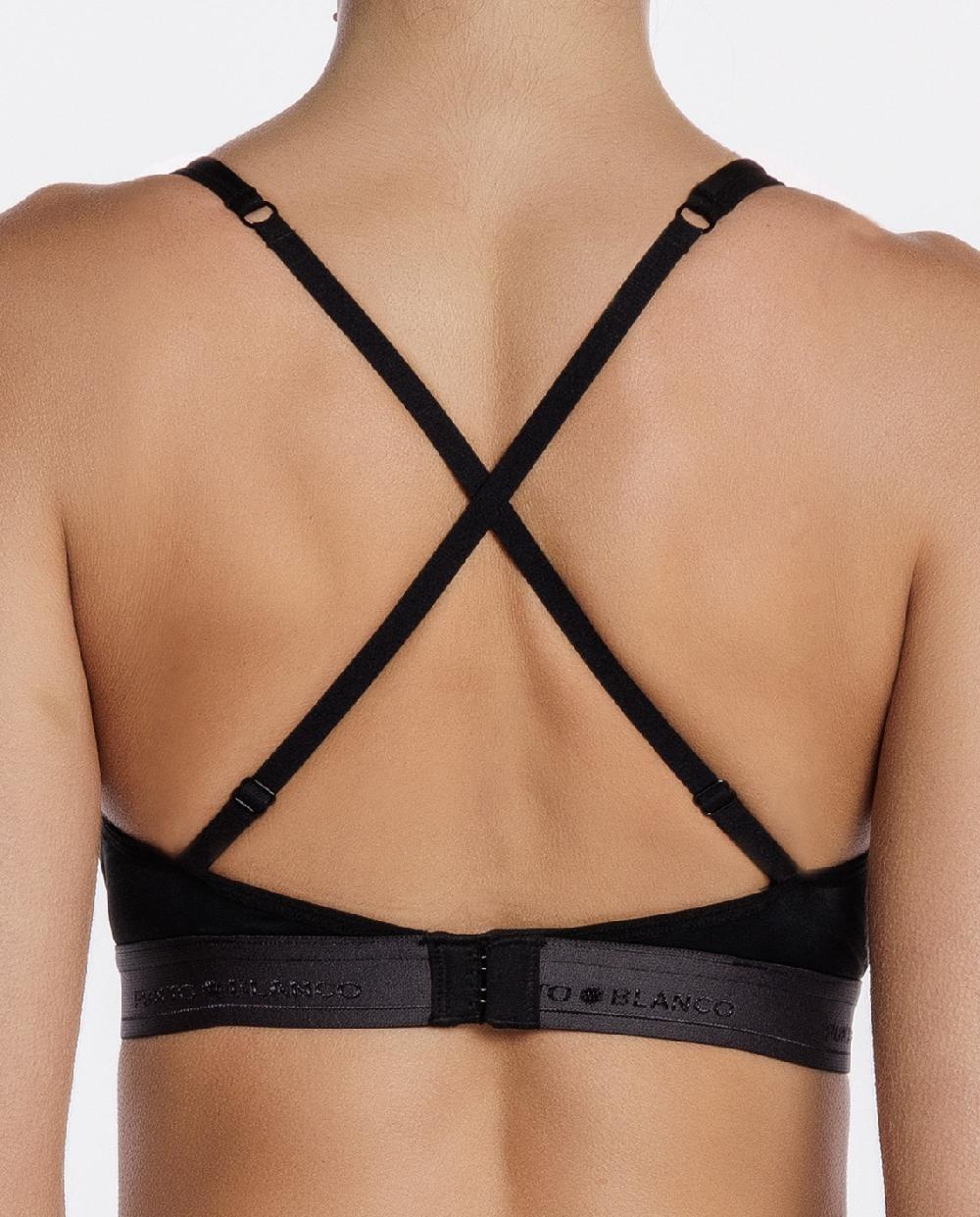 Punto Blanco Top De Microfibra Moldeado