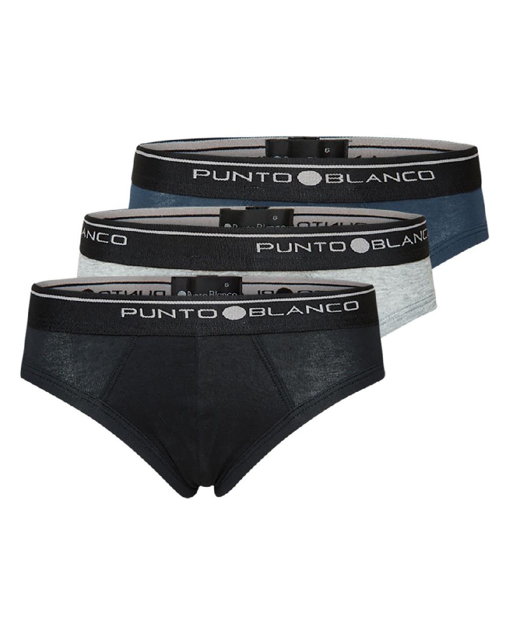 punto blanco Triplo Slip Basix