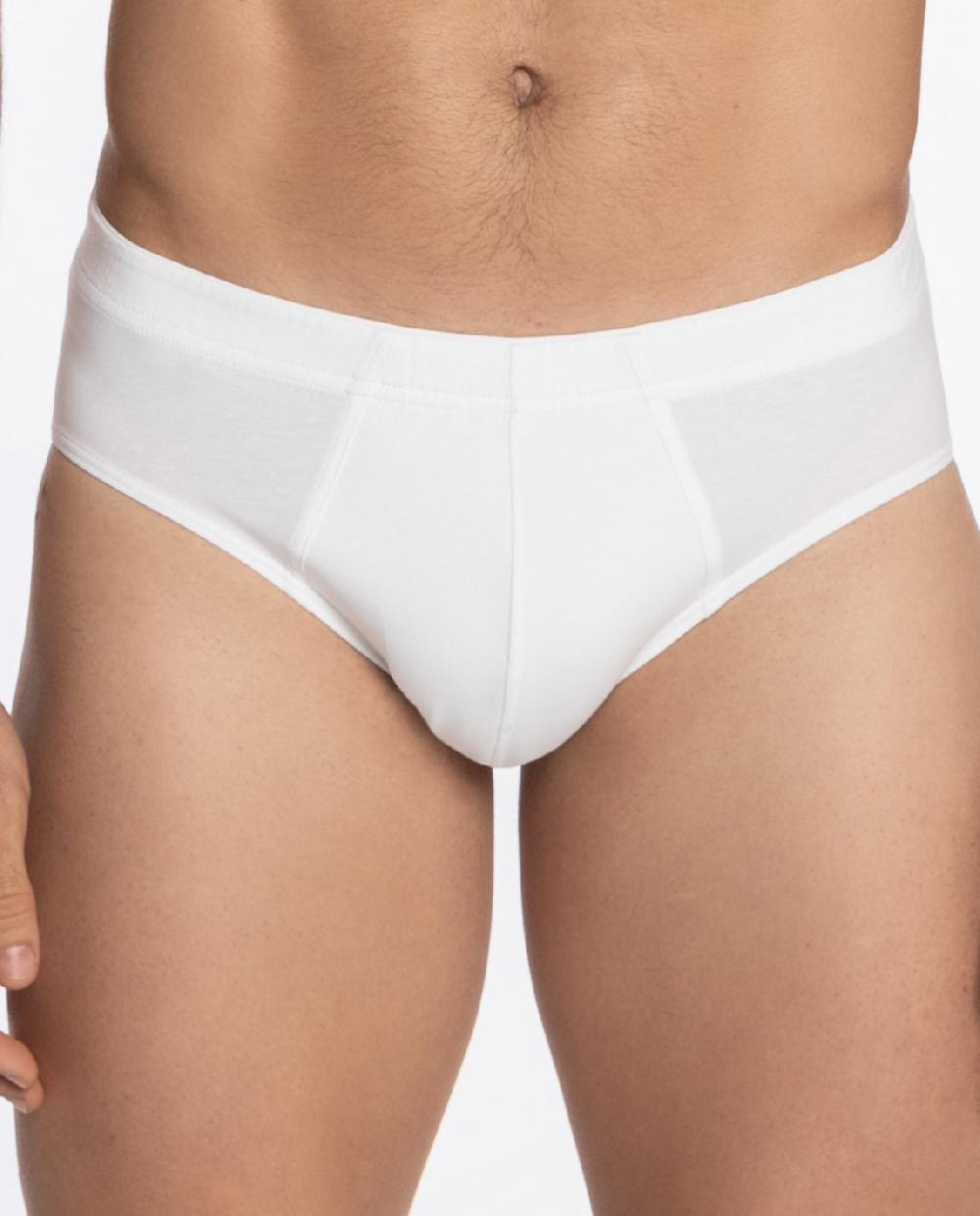 Punto Blanco Slip De Algodón De Hilo De Escocia - Luxury