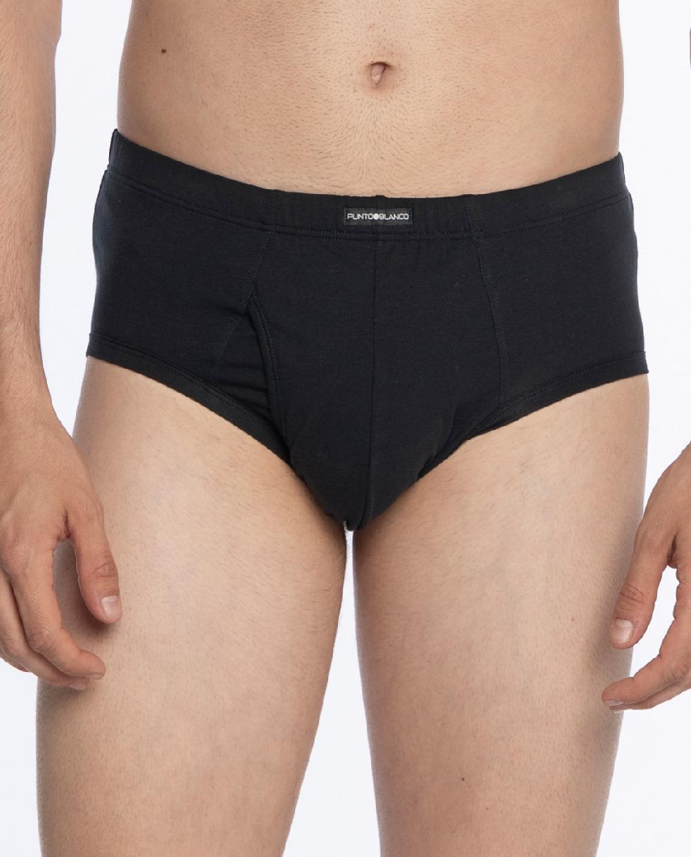 Punto Blanco Slip De Algodón Mercerizado Hilo Escocia