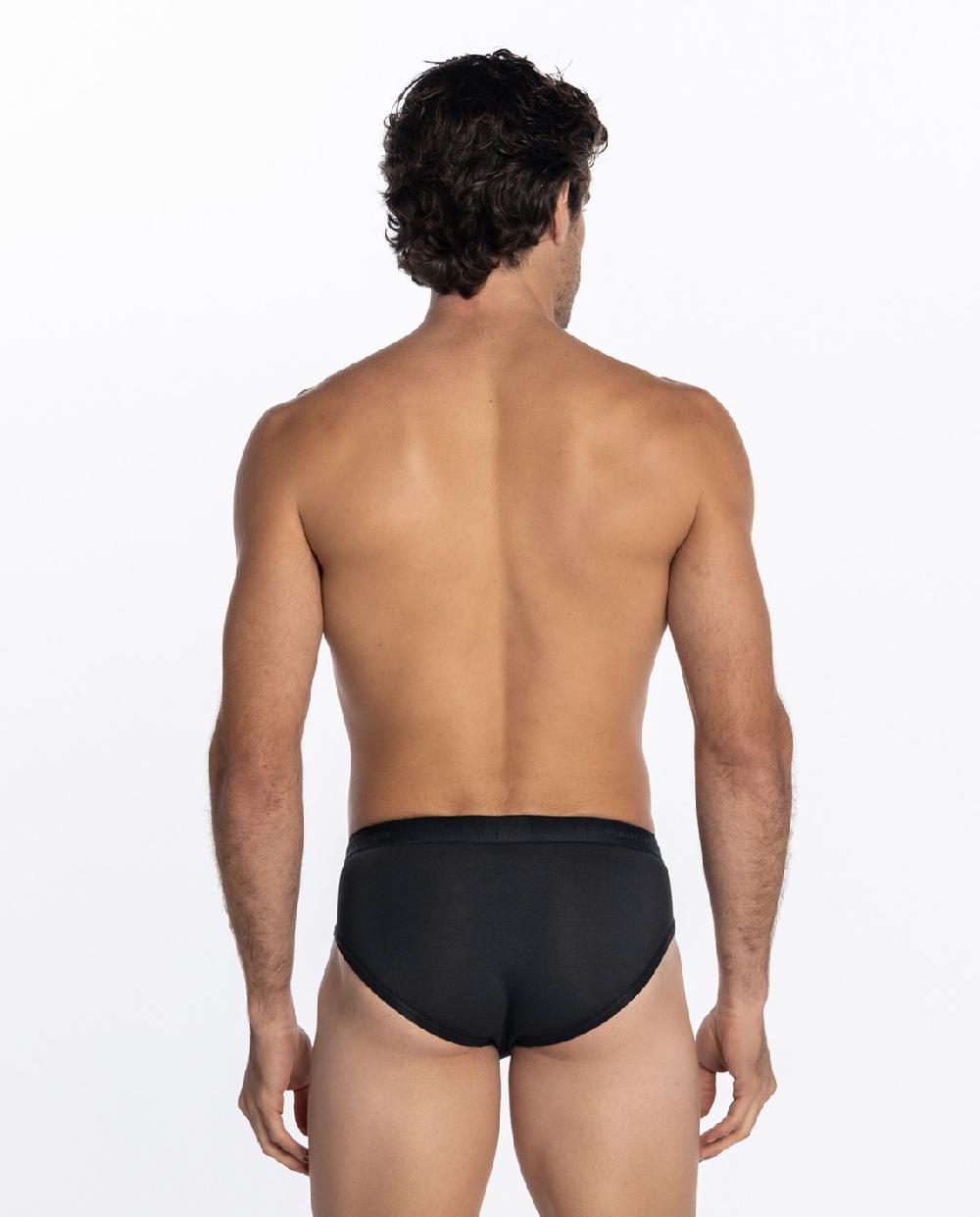 Punto Blanco Slip De Algodón Supima Y Micromodal - Luxury