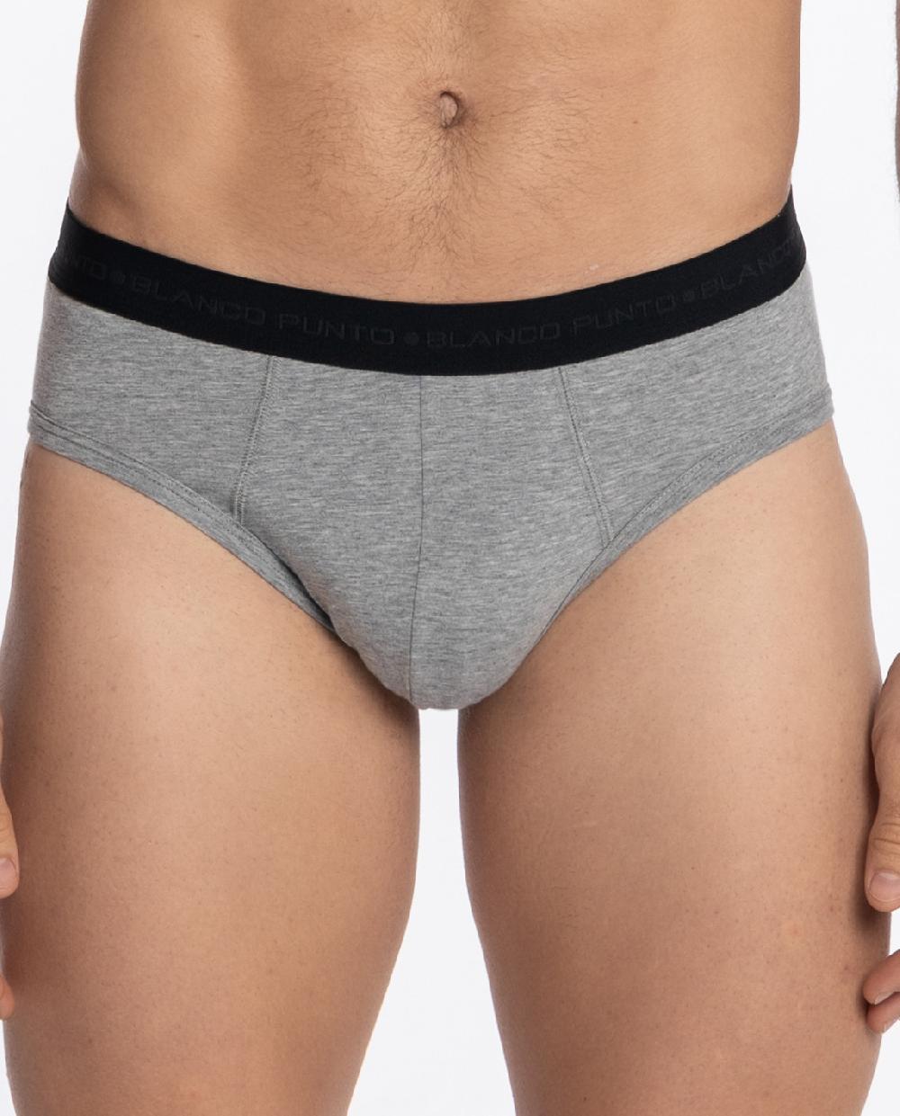 Punto Blanco Slip De Algodón Supima Y Micromodal - Luxury