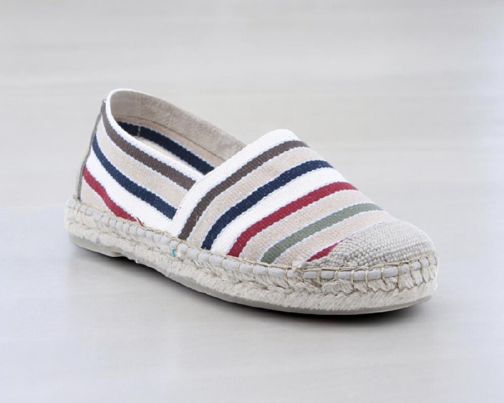 Raquel Perez Alpargata Esparto Aaron Rayas Multicolor Hombre