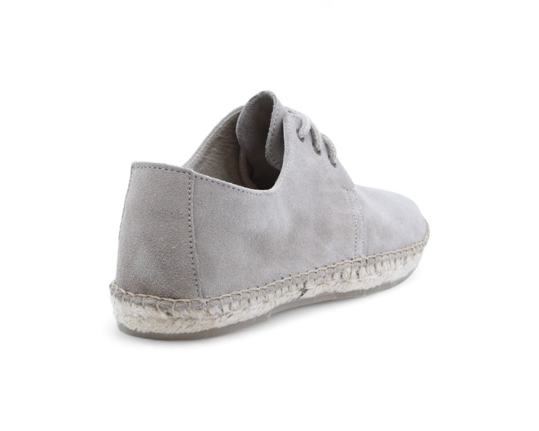 Raquel Perez Alpargata Esparto Bigaro Ante Crudo Hombre