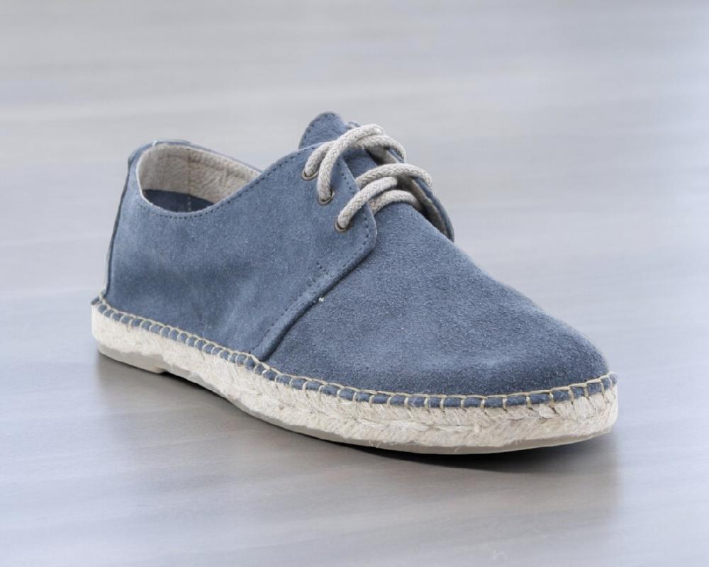 Raquel Perez Alpargata Esparto Borgia Ceniza Hombre