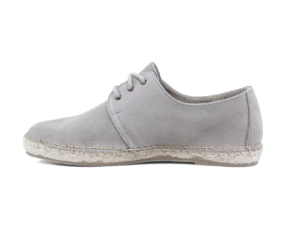 Raquel Perez Alpargata Esparto Borgia Humo Beige Hombre