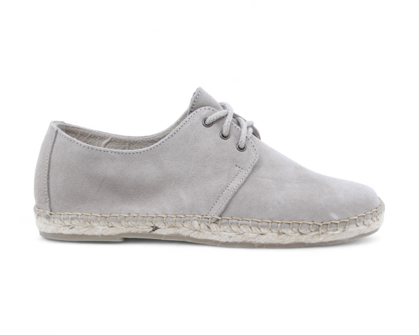 raquel perez Alpargata Esparto Borgia Humo Beige Hombre