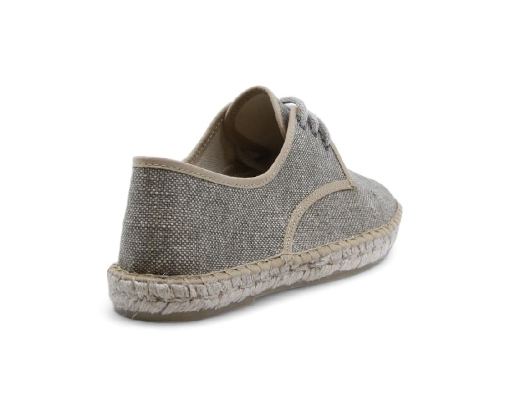 Raquel Perez Alpargata Esparto Borgia Rafia Crudo Hombre