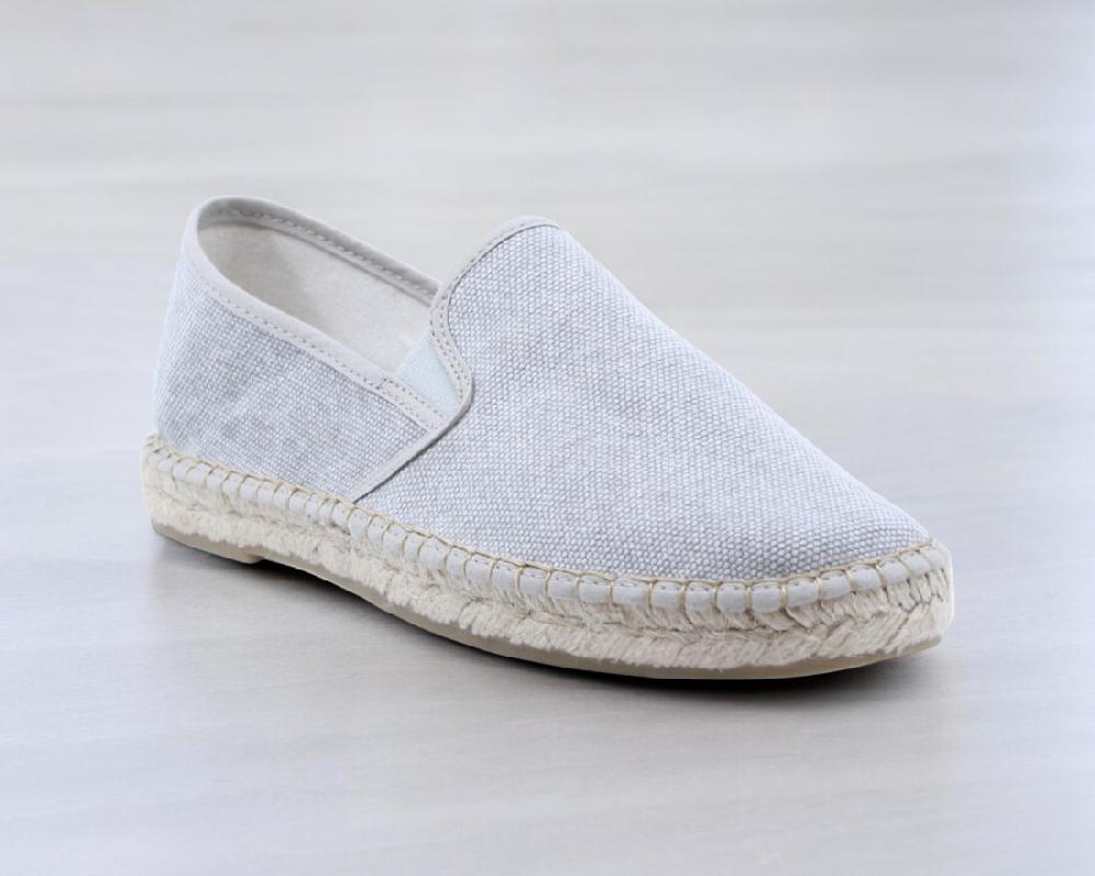 Raquel Perez Alpargata Esparto Albano Gris Hombre
