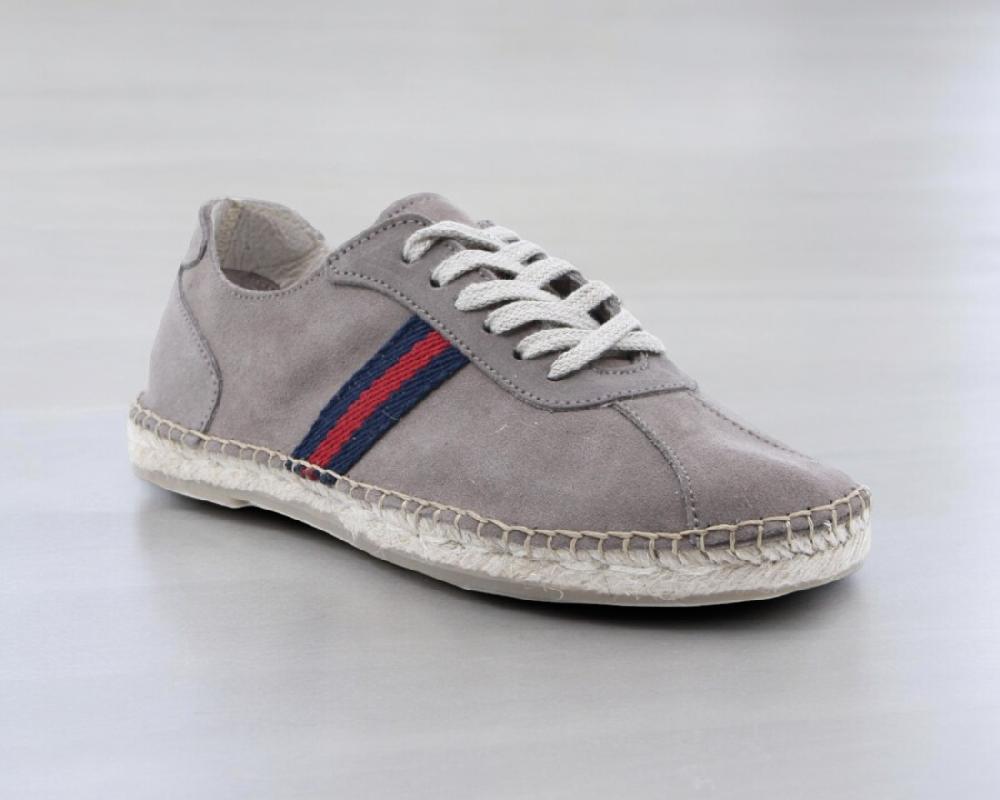 Raquel Perez Alpargata Esparto Calpe Taupe Hombre