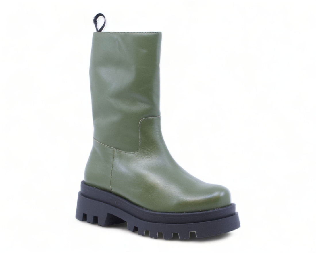 Raquel Perez Bota Estambul Verde Mujer