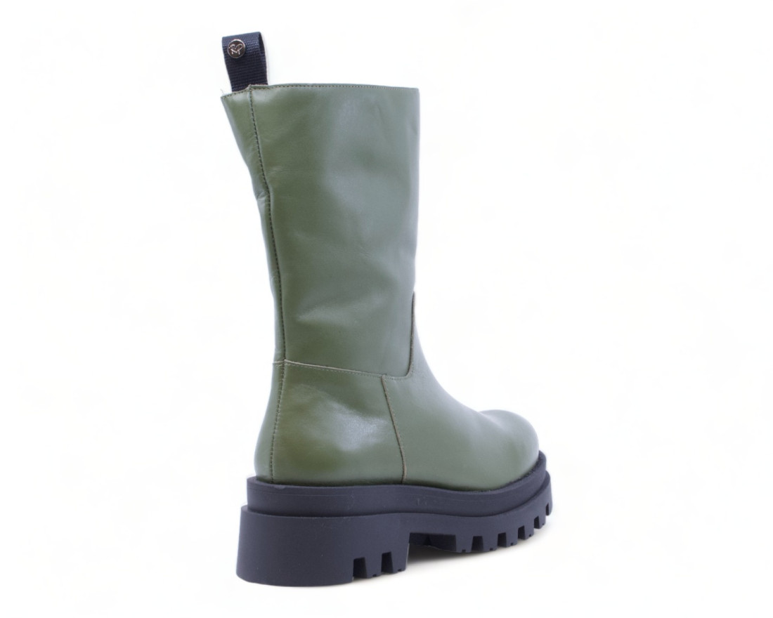 Raquel Perez Bota Estambul Verde Mujer