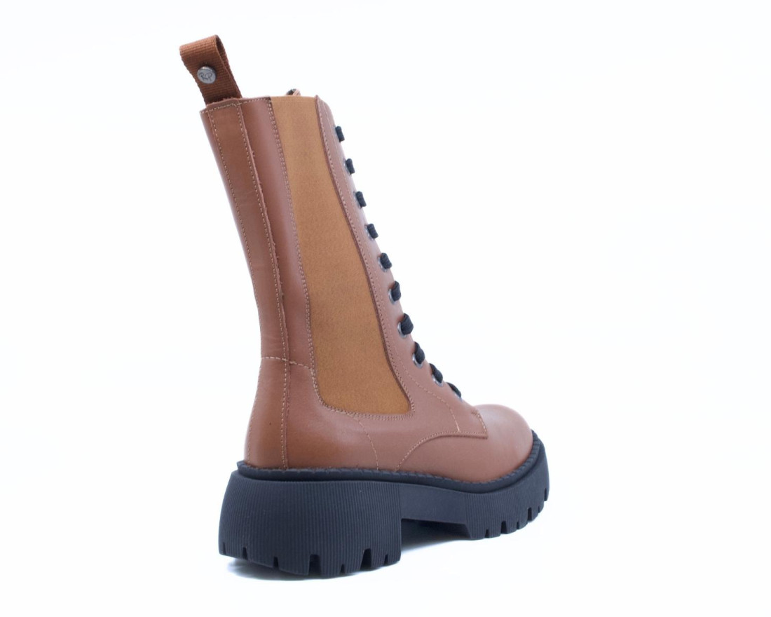 Raquel Perez Bota Militar Bremen 23 Marrón Mujer