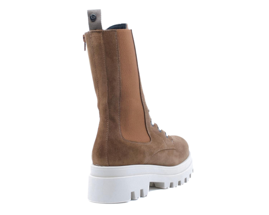 Raquel Perez Bota Militar Edimburgo Marrón Mujer