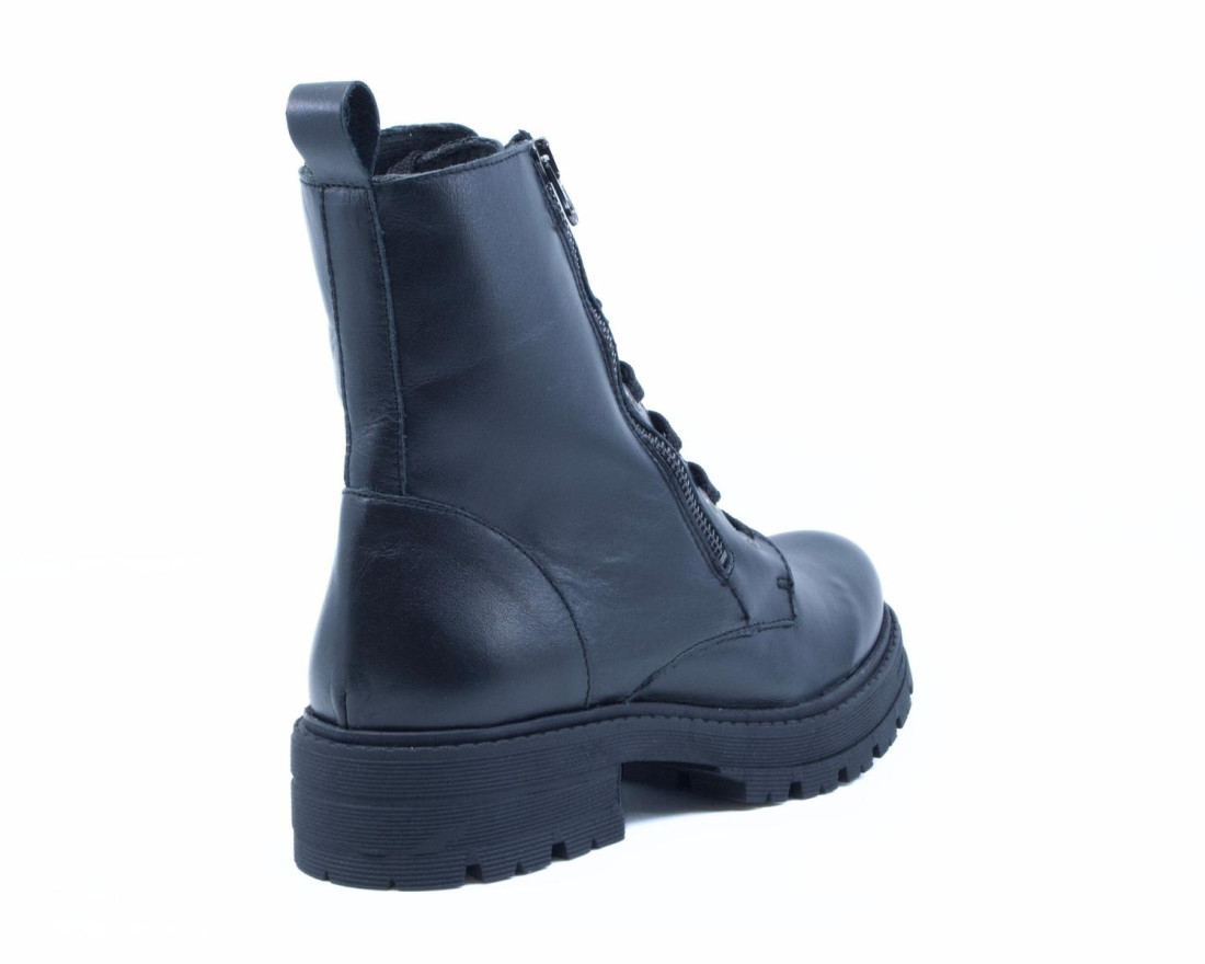 Raquel Perez Bota Militar Hanoi 23 Negro Mujer