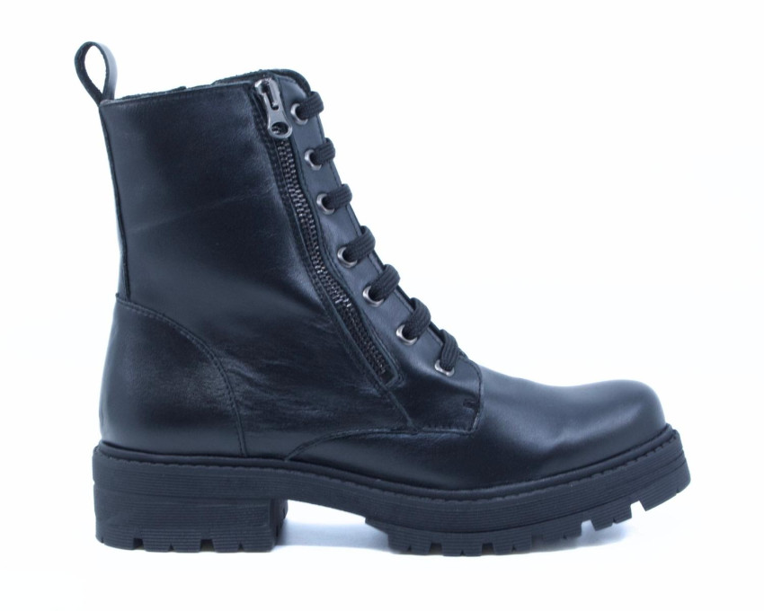 raquel perez Bota Militar Hanoi 23 Negro Mujer