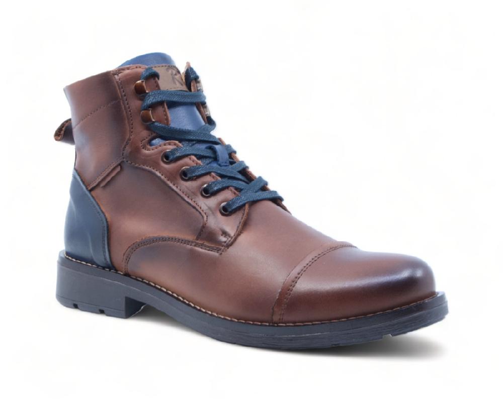 Raquel Perez Bota Pierre Marrón Marino Hombre