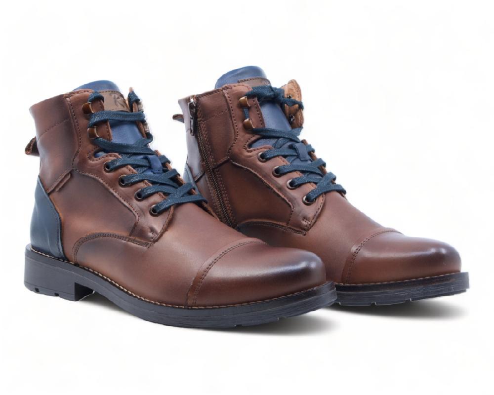 Raquel Perez Bota Pierre Marrón Marino Hombre