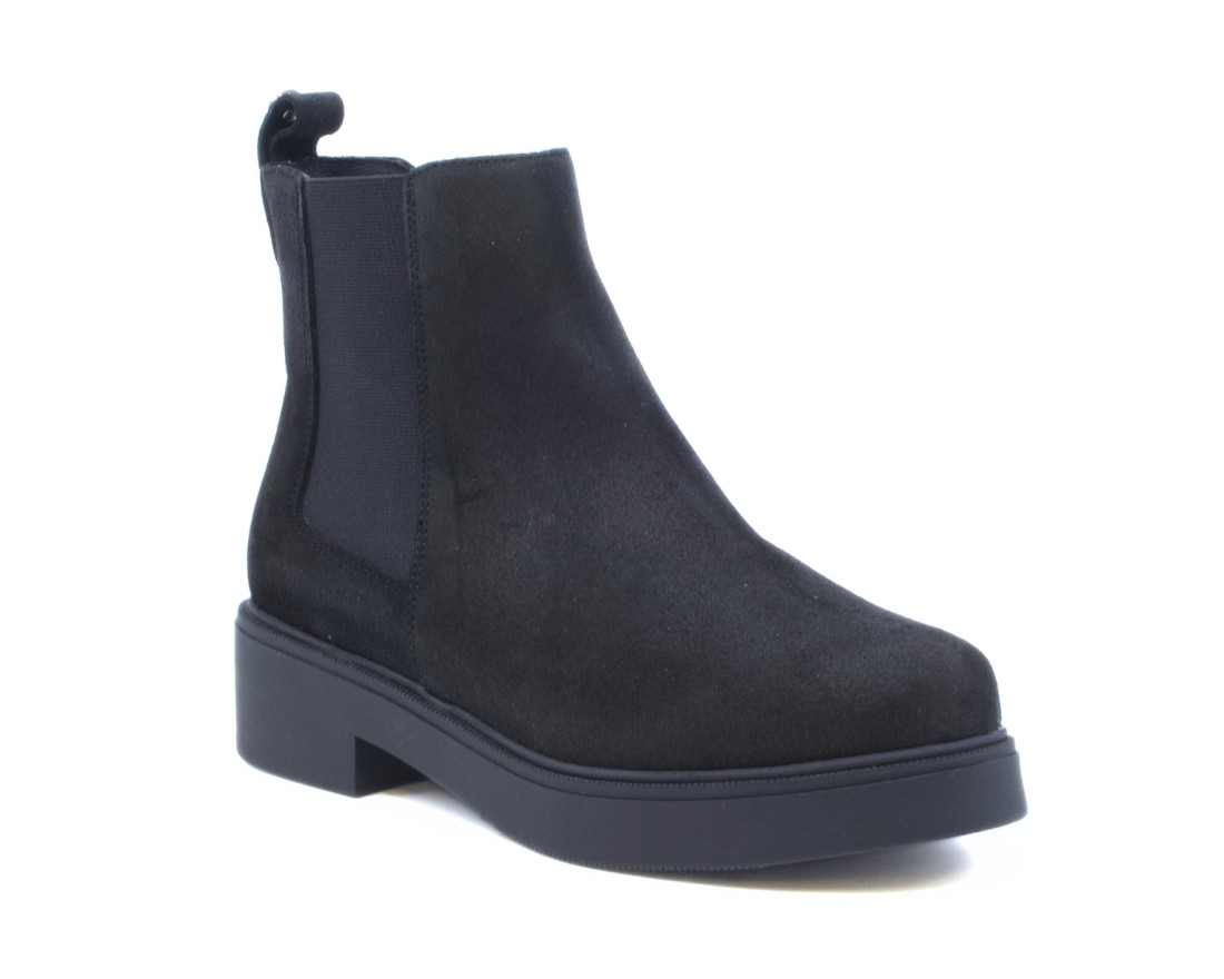 Raquel Perez Botín Funchal Negro Serraje Mujer