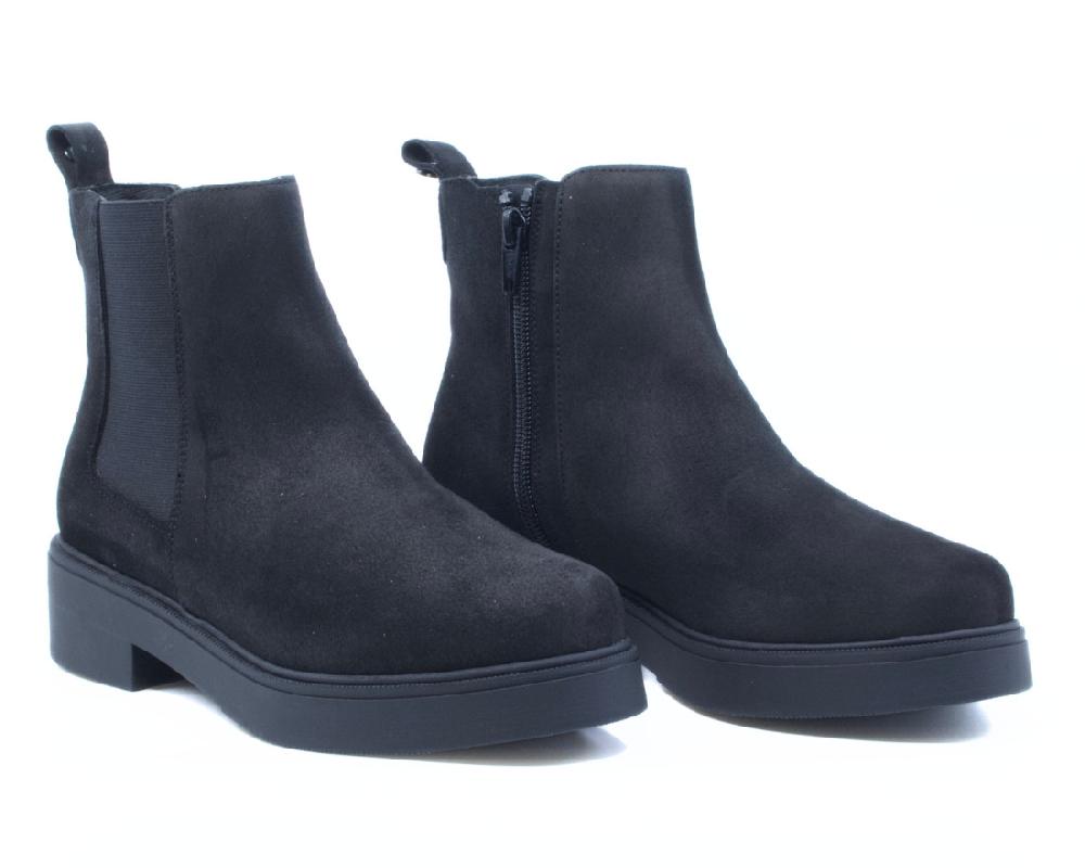 Raquel Perez Botín Funchal Negro Serraje Mujer