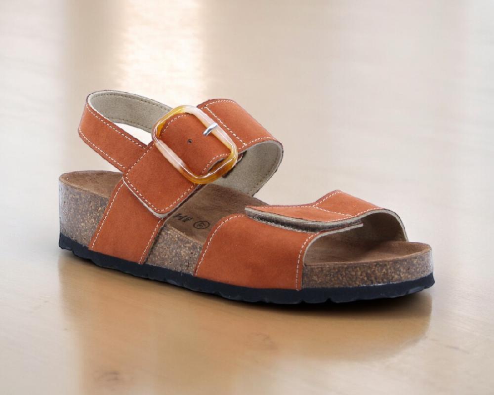 Raquel Perez Sandalia Bio Hyena Arcilla Mujer