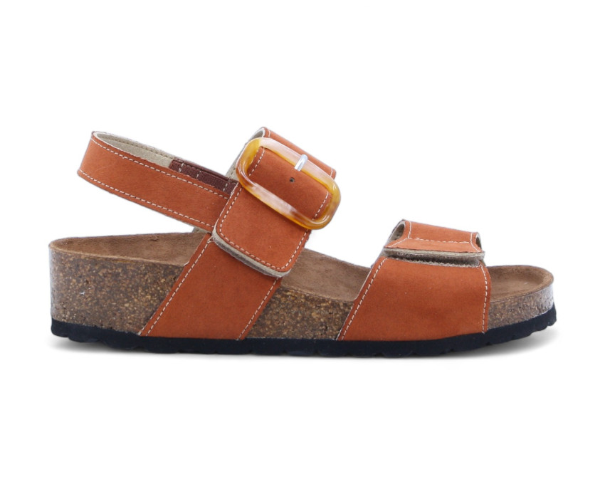 raquel perez Sandalia Bio Hyena Arcilla Mujer