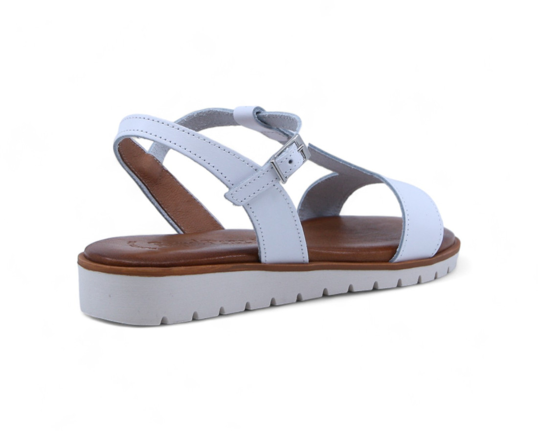 Raquel Perez Sandalia Cactus 02 Blanco Mujer