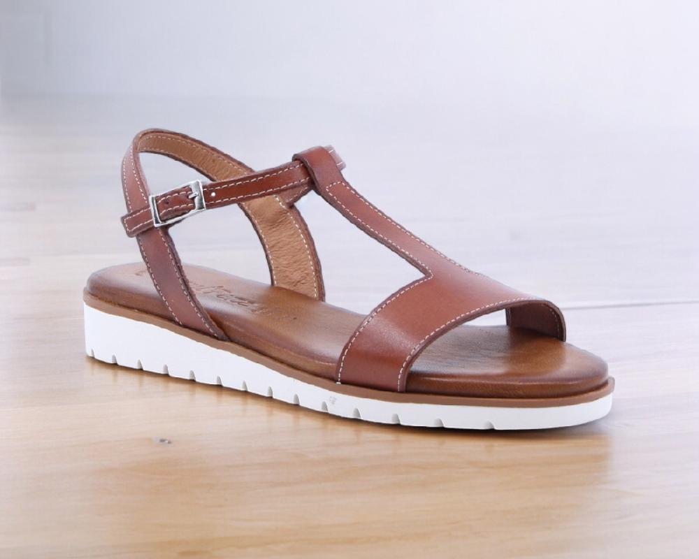 Raquel Perez Sandalia Cactus 02 Cuero Mujer