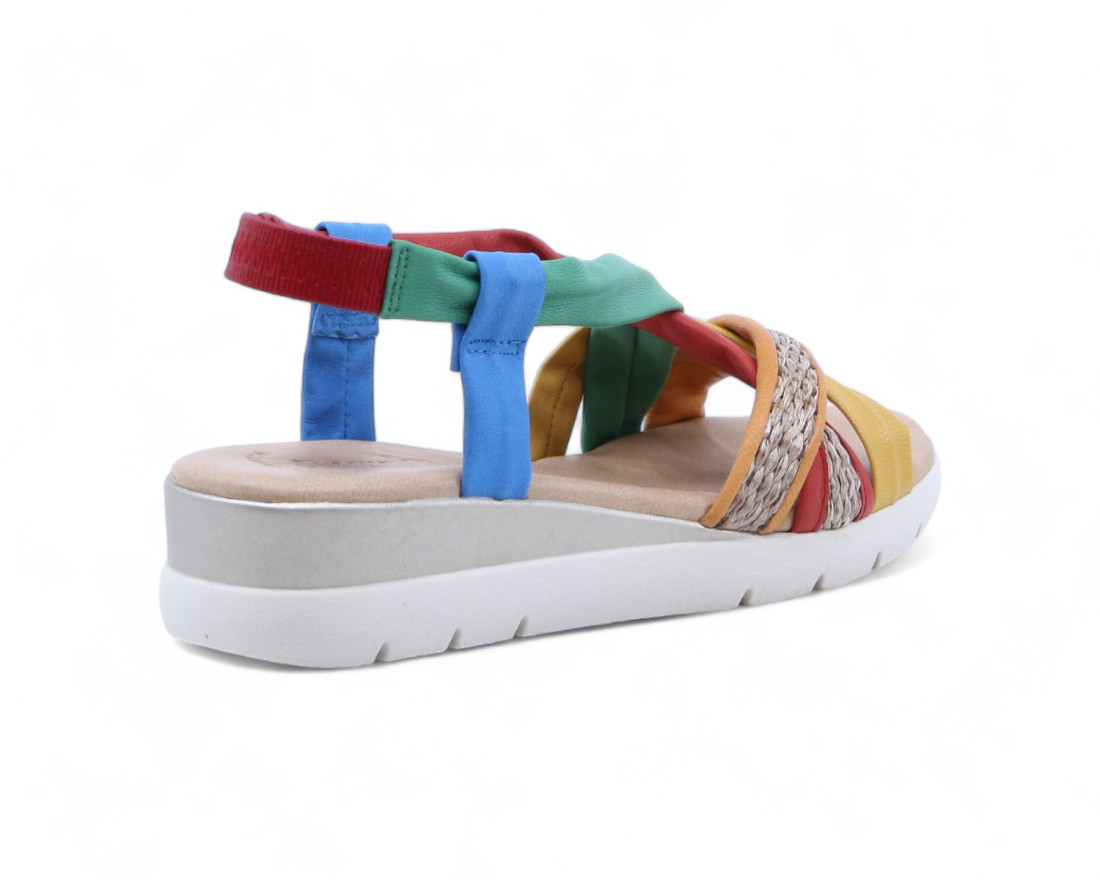 Raquel Perez Sandalia Casiopea Multicolor Mujer