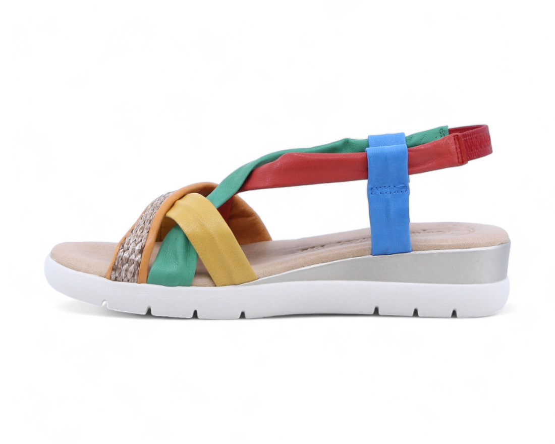Raquel Perez Sandalia Casiopea Multicolor Mujer