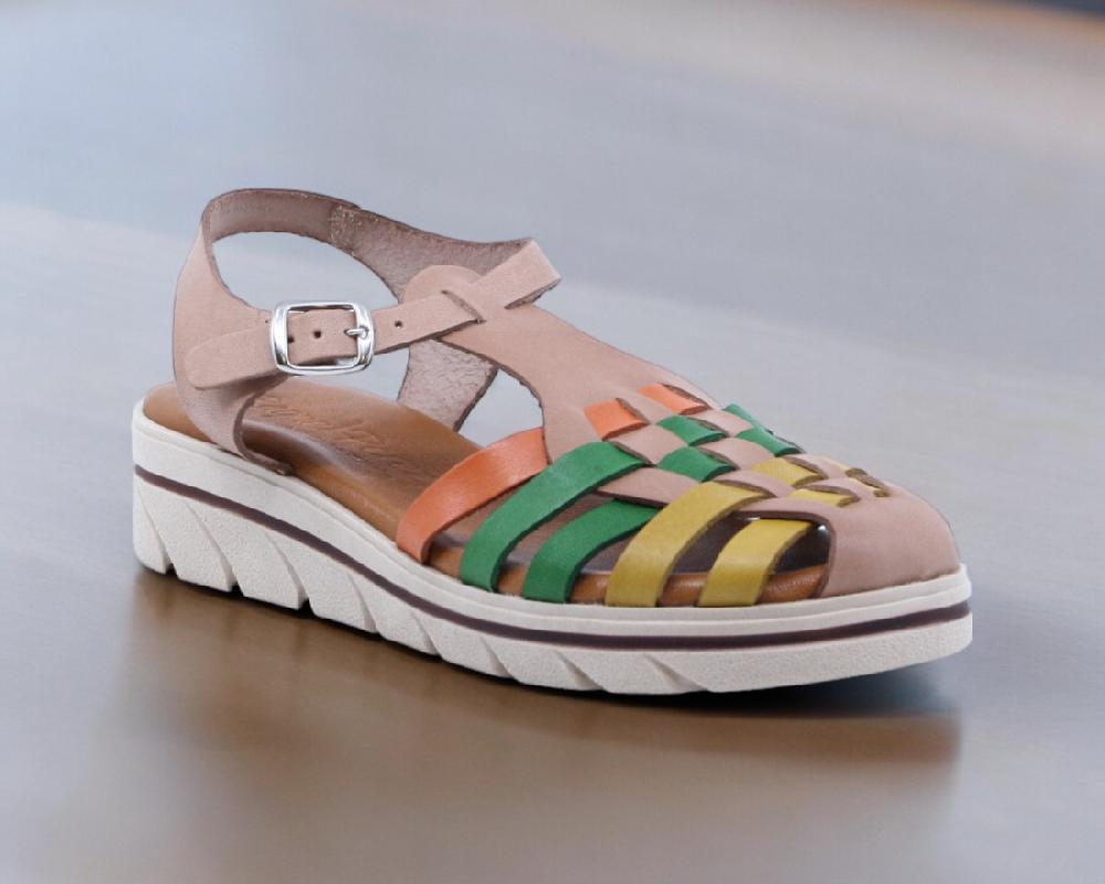 Raquel Perez Sandalia Caverna 05 Marrón Mujer