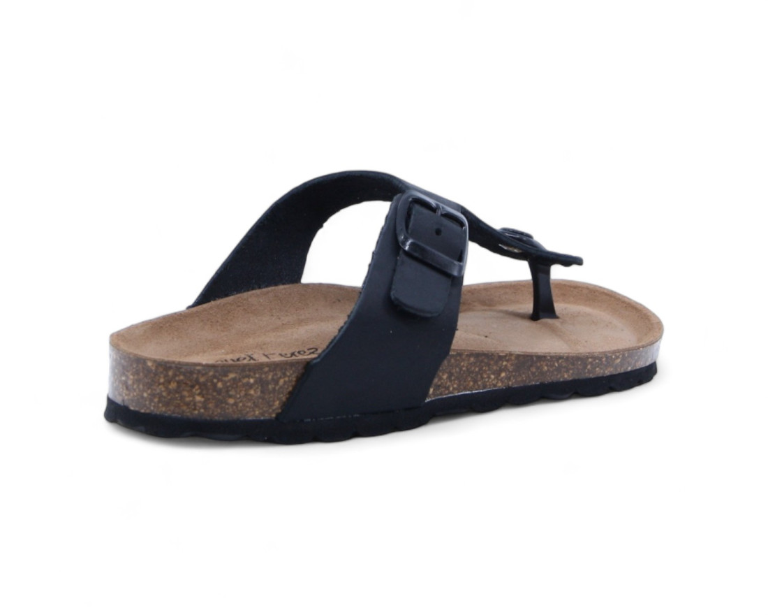 Raquel Perez Sandalia Dedo Avispa 24 Negro Mujer