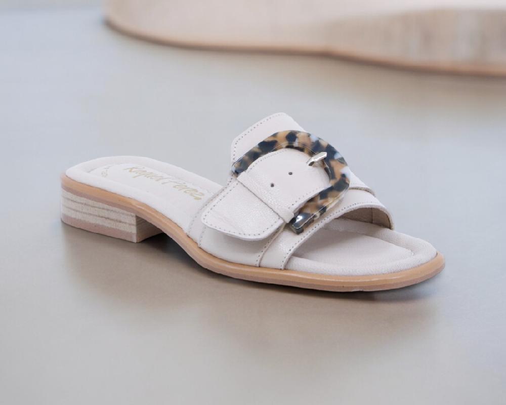 Raquel Perez Sandalia Ormanda Beige Mujer