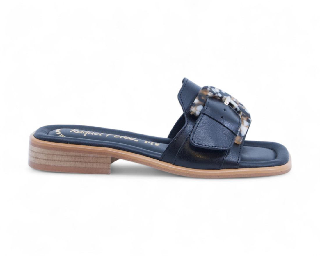 Raquel Perez Sandalia Ormanda Negro Mujer